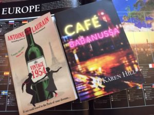 Picture of Vintage 1954 and Cafe Babanussa on top of a DK Book about Europe