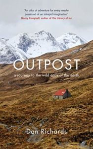 Front cover image of a little shack surrounded by mountains