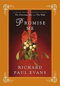 Front Cover image of Promise Me with mistletoe and a red bow